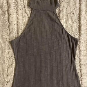 Bear Dance Turtle Neck Tank Top